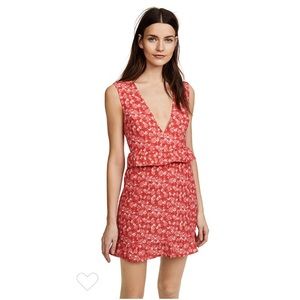 Nightwalker Mini Dress in the color Scarlet